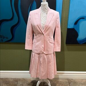 Vintage Brooks Brothers Pink Skirt Set